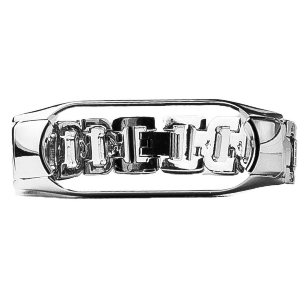 Ремінець до фітнес браслета XoKo Diamond Premium Band для Xiaomi Mi band 5 Silver (XK-M5-DMSR) - зображення 3