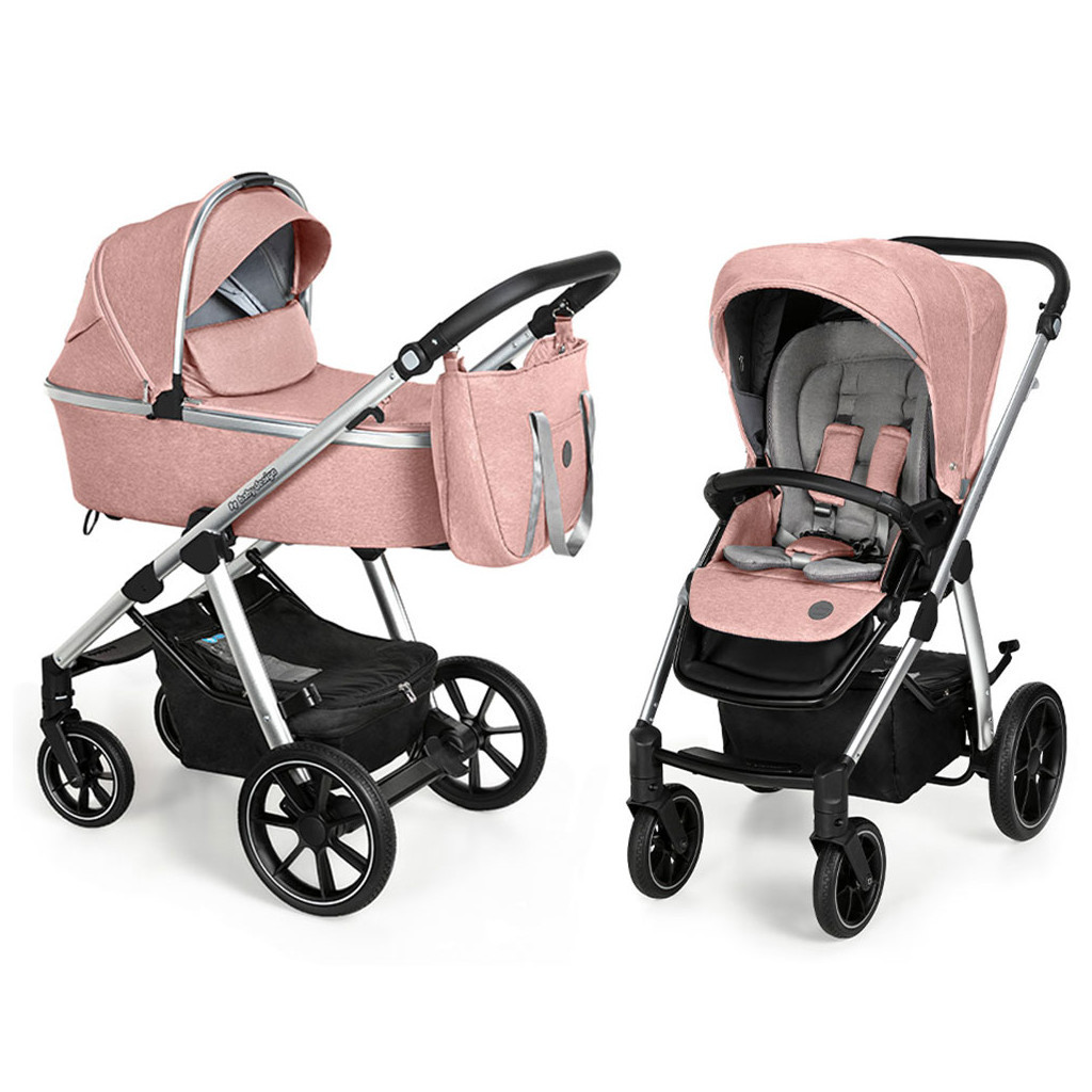 Коляска Baby Design 2 в 1 Bueno 208 pink (без вишивки) (204401) - зображення 1
