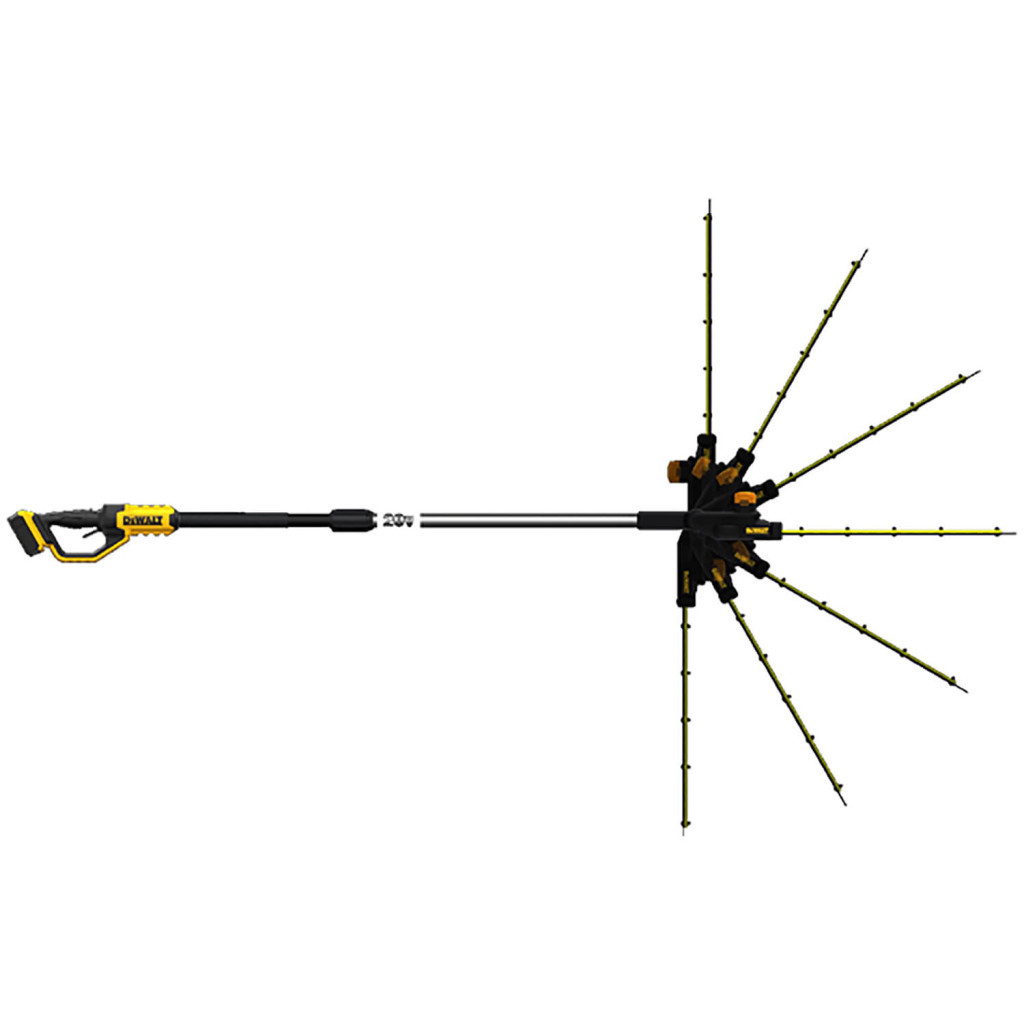 Кущоріз DeWALT зі штангою, 18V, 55 см (без АКБ та ЗП) (DCMPH566N) - зображення 3