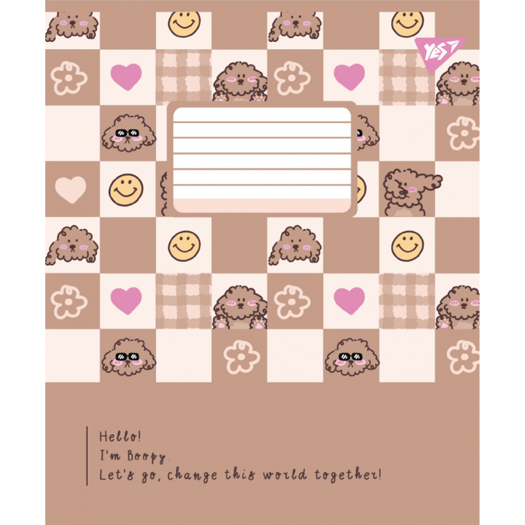 Зошит Yes Hello Puppy А5 24 аркушів клітинка (767810) - зображення 5