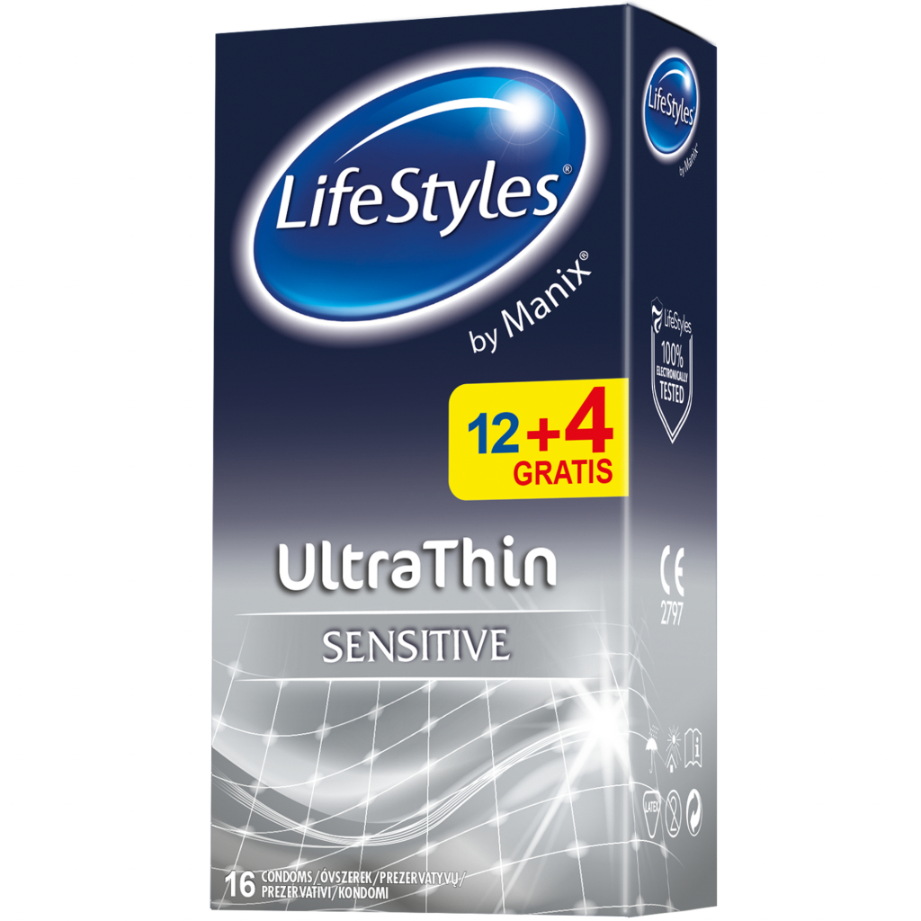 Презервативи LifeStyles UltraThin 16 шт. (5011831089992) - зображення 1