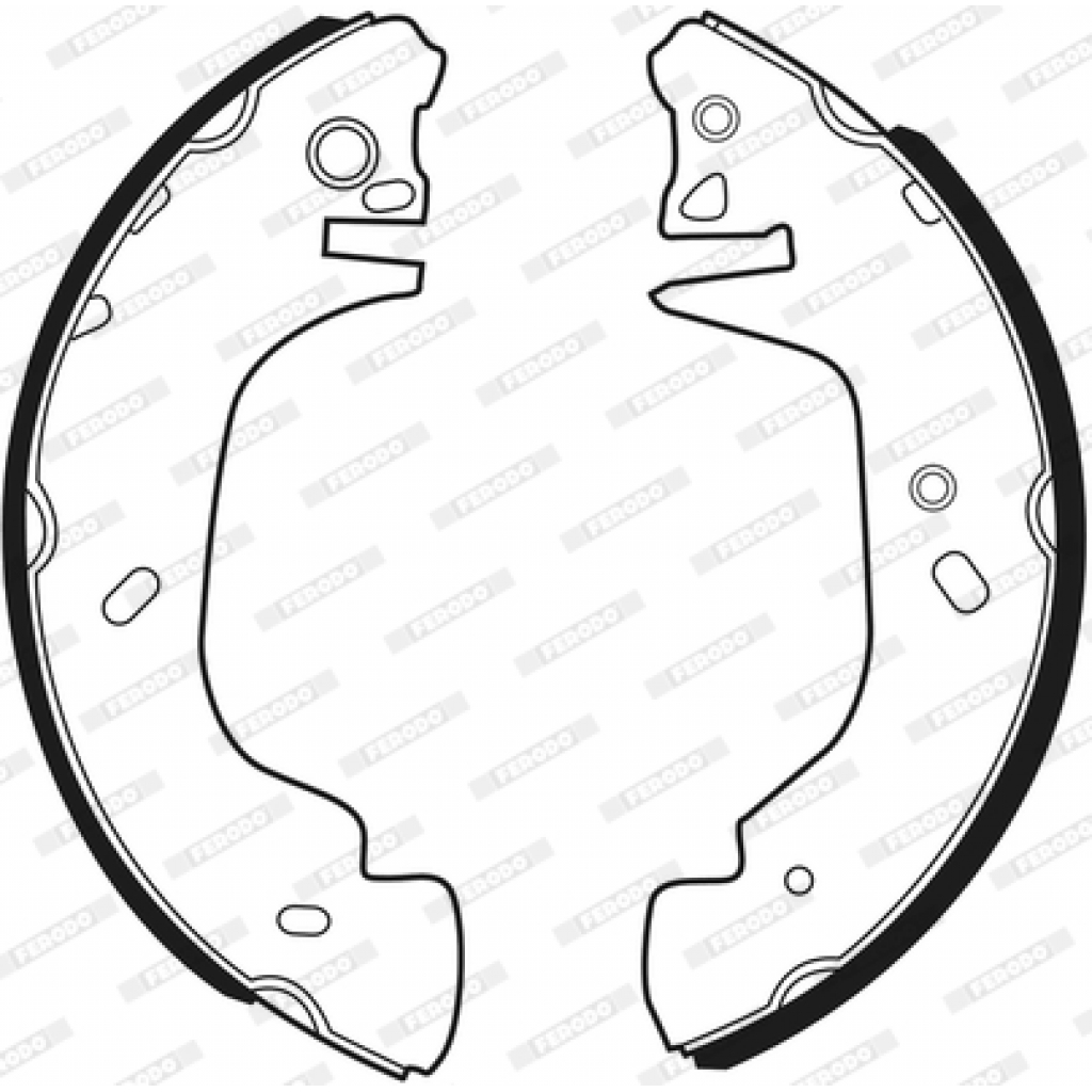 Гальмівні колодки FERODO FSB542 - зображення 2