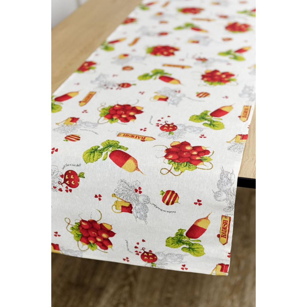 Доріжка на стіл Прованс Radish 40х136 (032960) - зображення 2