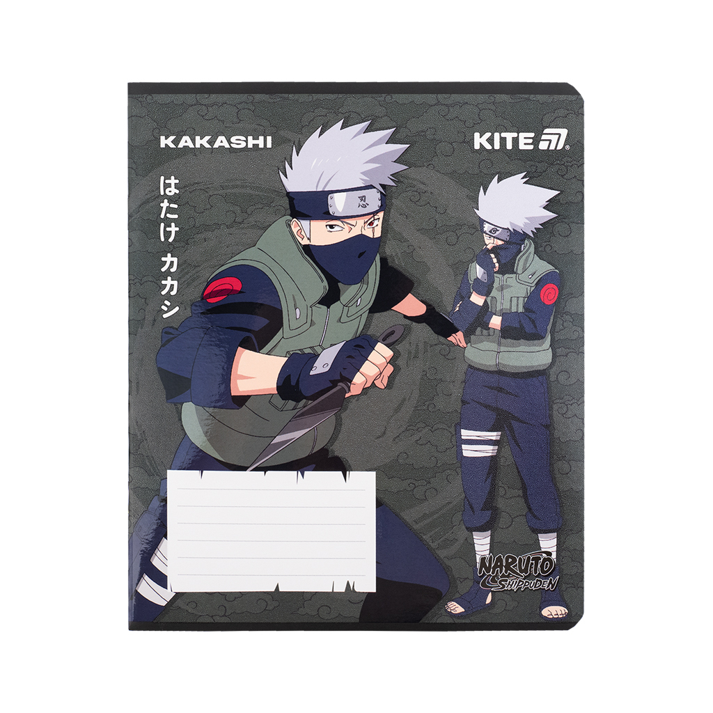 Зошит Kite Naruto, 12 аркушів, клітинка (NR25-232) - зображення 3