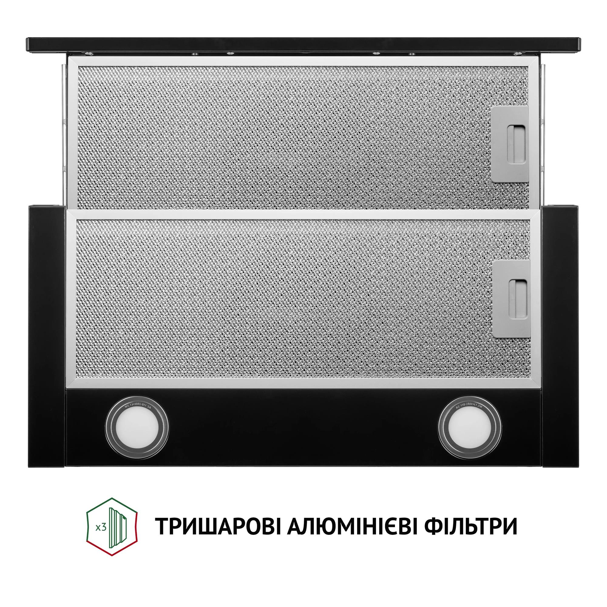 Витяжка Perfelli TL 6212 BL 700 LED - зображення 7