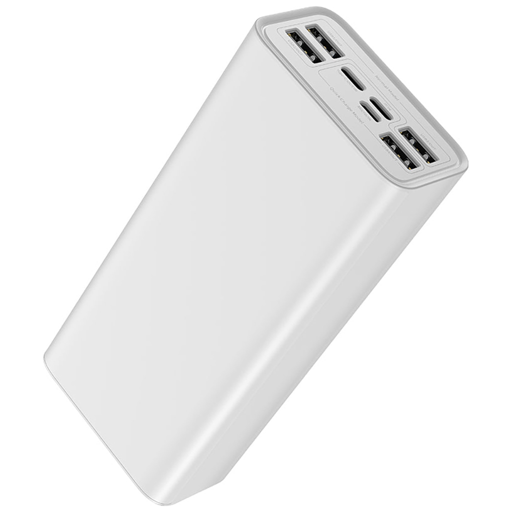 Батарея універсальна Baseus Amblight Digital Quick 30000mAh 65W, White (PPLG000102) - зображення 4