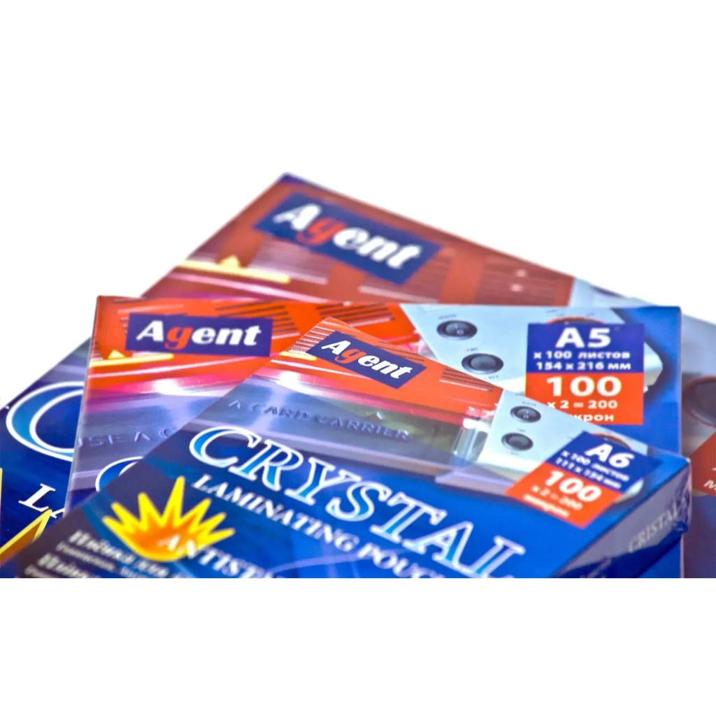 Плівка для ламінування Agent глянц. А3 (303х426) 100 мкн (100 шт.) ANTISTATIC (3130021) - picture 3