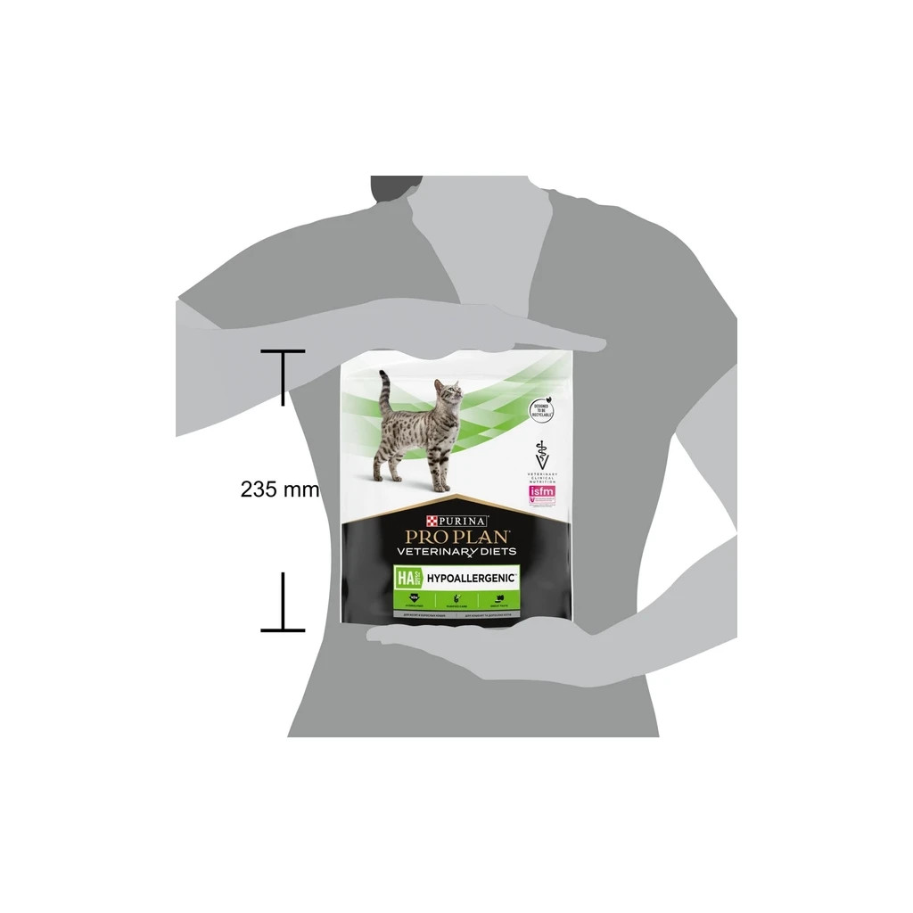 Сухий корм для кішок Purina Pro Plan Veterinary Diets Hypoallergenic 325 г (7613035154438/7613287597526) - зображення 3