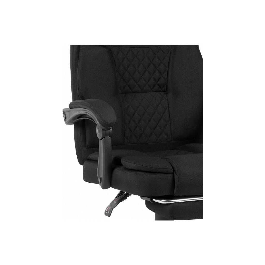 Офісне крісло GT Racer B-2514 Black (B-2514 Fabric Black) - зображення 4