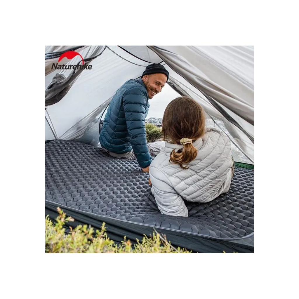 Туристичний килимок Naturehike CNH22DZ018 183x64x7 см Green (6975641888611) - зображення 4