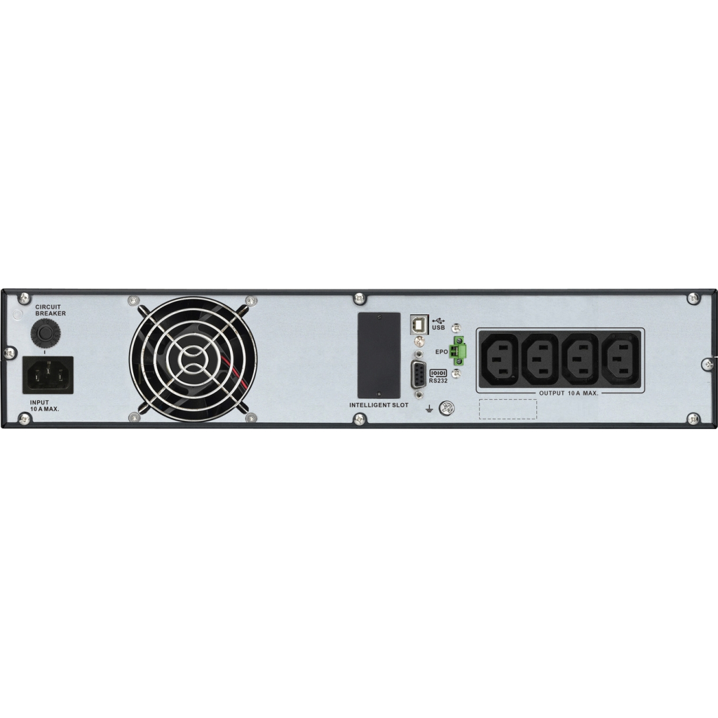 Пристрій безперебійного живлення APC Easy UPS SRV 2000VA 1800W, RM 2U (SRV2KRIRK-E) - зображення 3