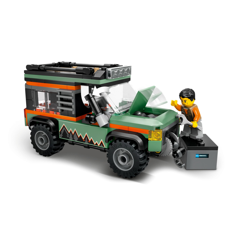 Конструктор LEGO City Позашляхова гірська вантажівка 4x4 (60447) - зображення 4