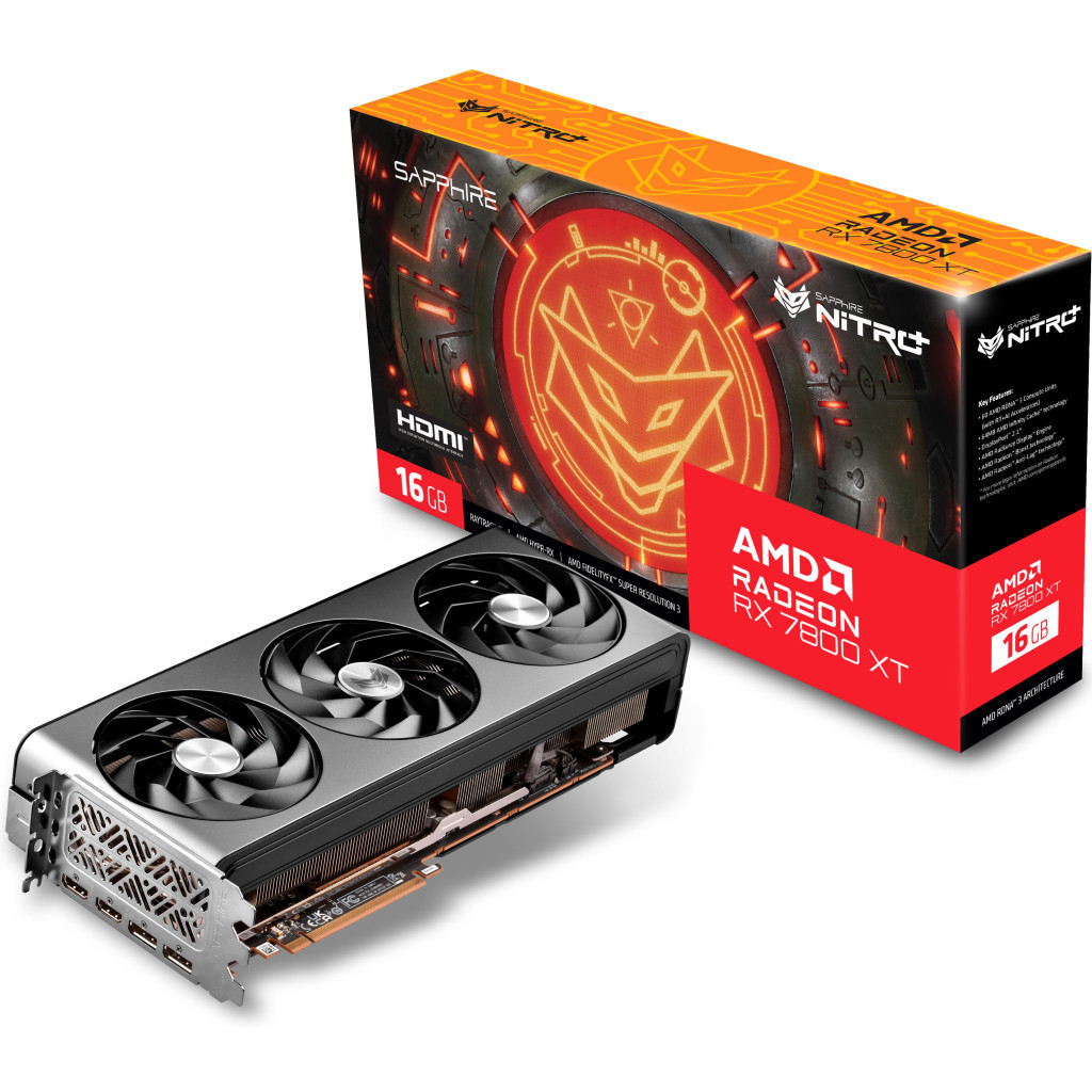 Відеокарта Sapphire Radeon RX 7800 XT 16GB NITRO+ (11330-01-20G) - зображення 8