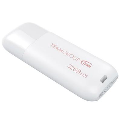 USB флеш накопичувач Team 32GB C173 Pearl White USB 2.0 (TC17332GW01) - зображення 3