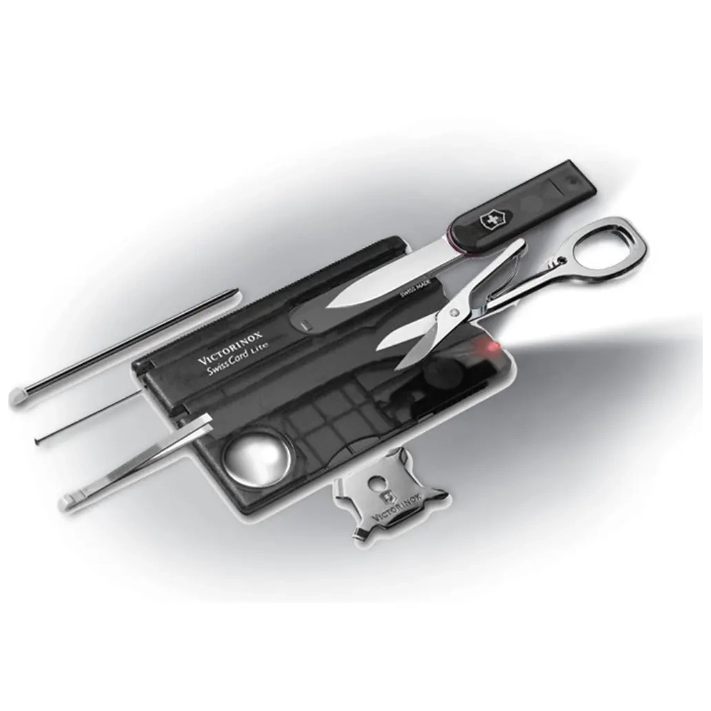 Мультитул Victorinox SwissCard Lite Transparent Black (0.7333.T3) - зображення 8