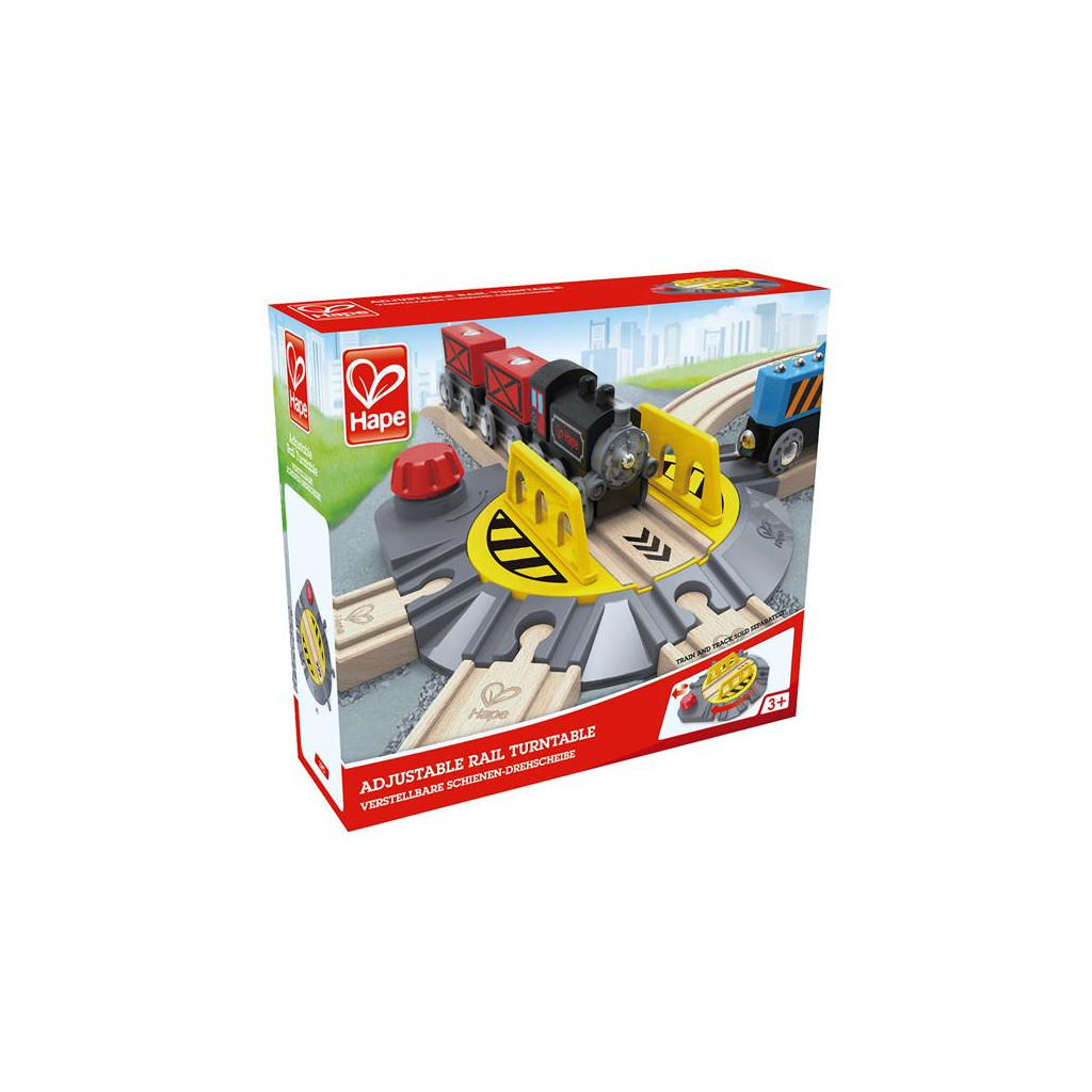 Залізниця Hape Роз'їзд для залізниці регульований (E3723) - зображення 3