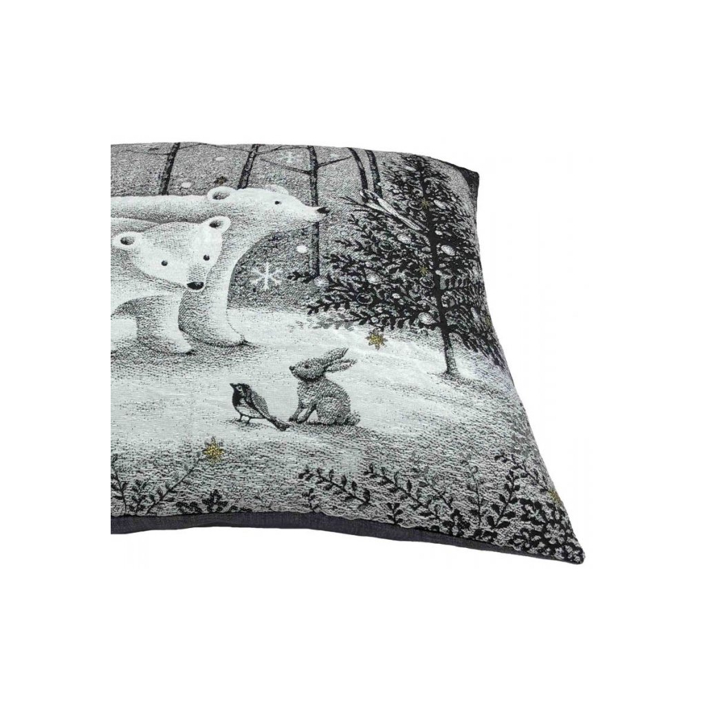 Наволочка Прованс Black Night Ведмеді 45х45 см (4823093436299) - зображення 3