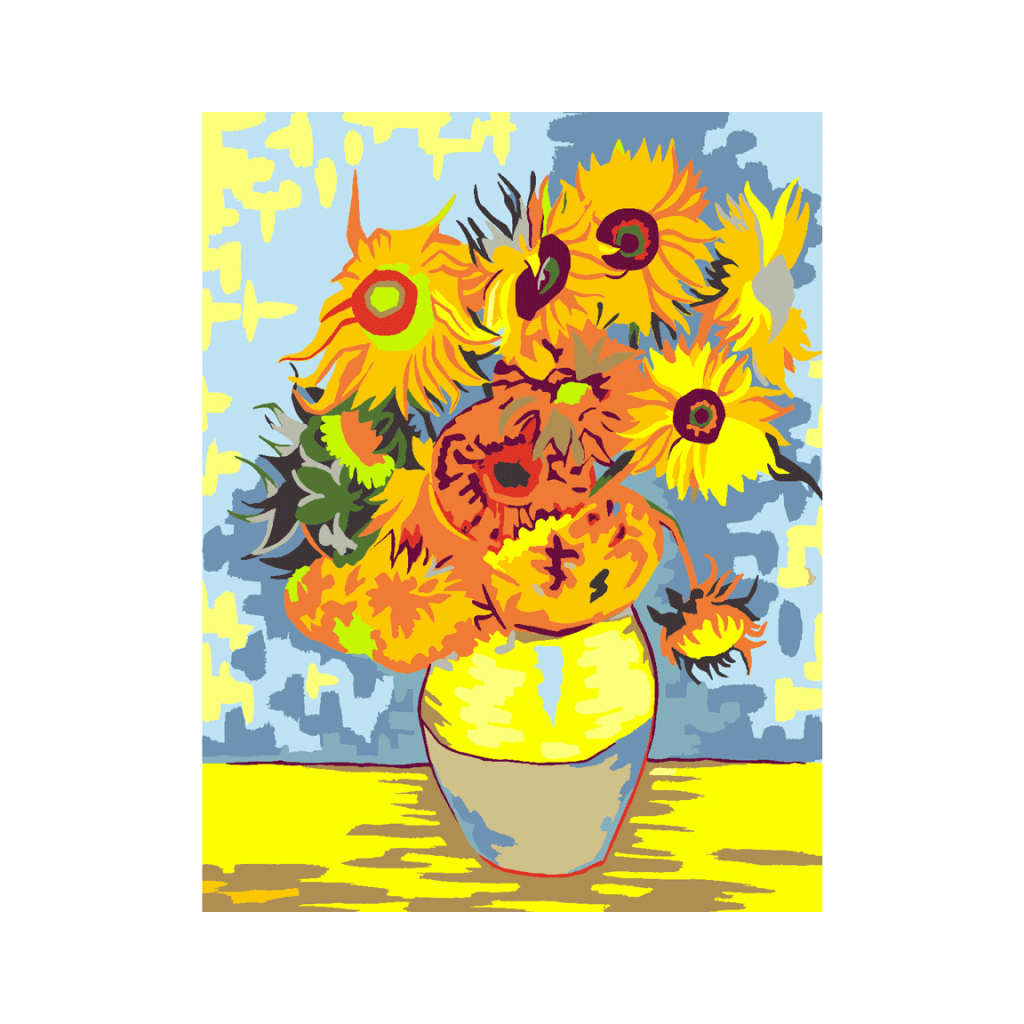 Картина по номерам Rosa Start Соняшники 35 х 45 см (4823098504375) - изображение 1