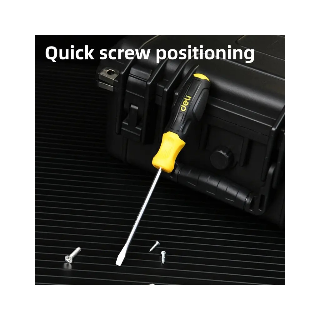 Викрутка Deli SL 3 х 150 (EDL6331501N) - зображення 4