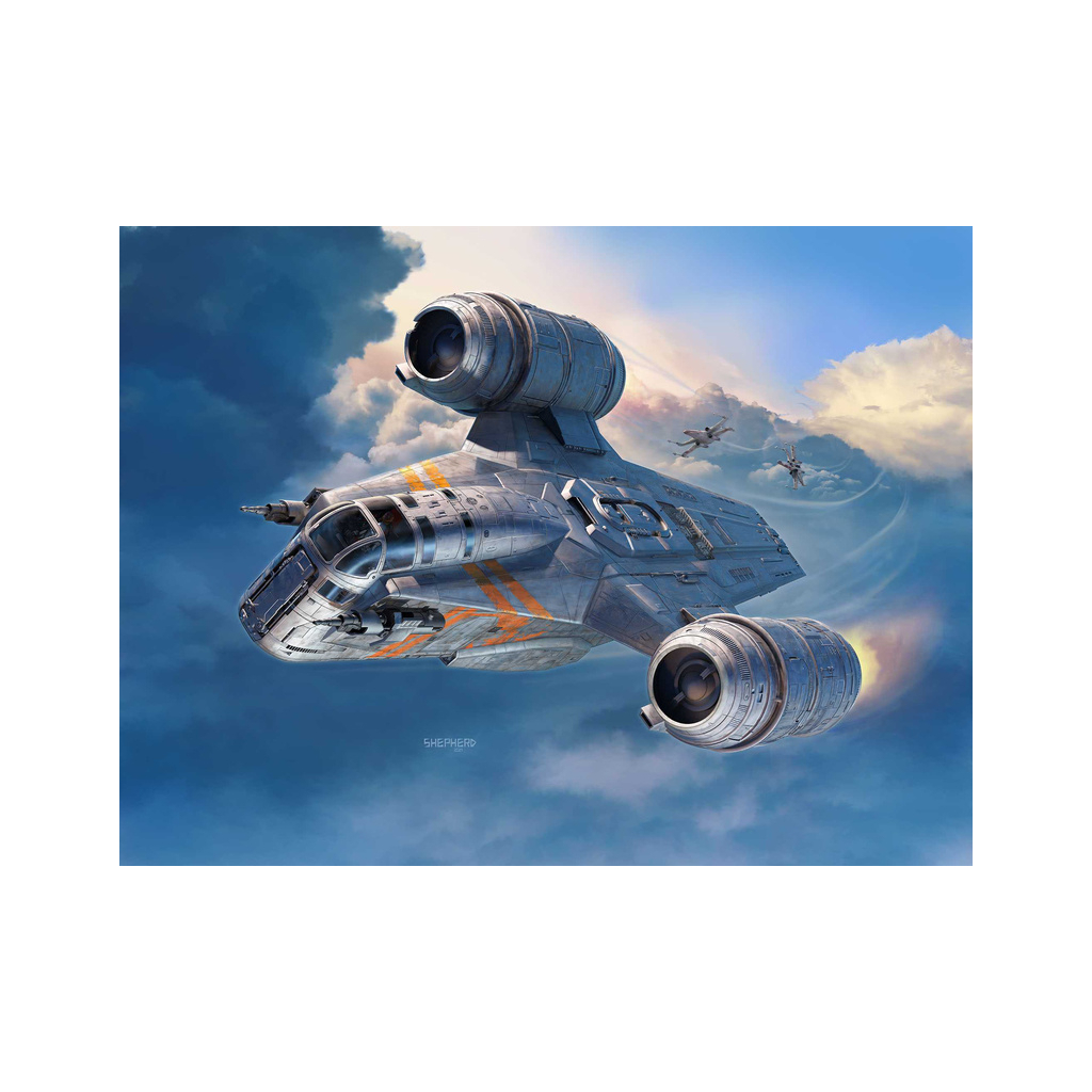 Збірна модель Revell Корабель The Razor Crest з серіалу "Мандалорець" рівень 3, 1:72 (RVL-06781) - зображення 4