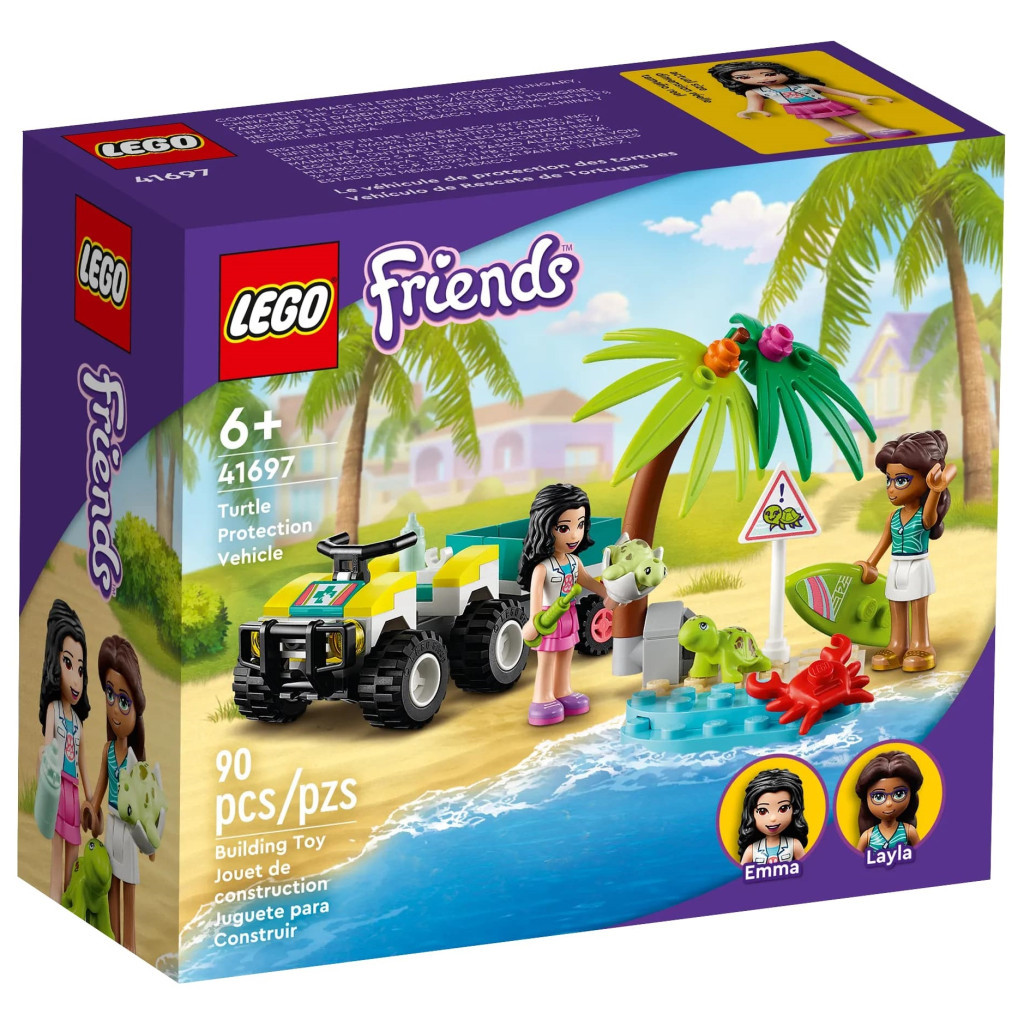 Конструктор LEGO Friends Автомобіль захисту черепах 90 деталей (41697) - зображення 9