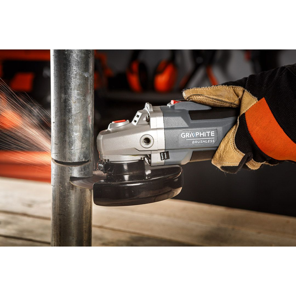 Шліфувальна машина Graphite Energy+ 18V, 125мм, 9200об/хв, 2.28кг (без АКБ та ЗП) (58GE142) - изображение 3