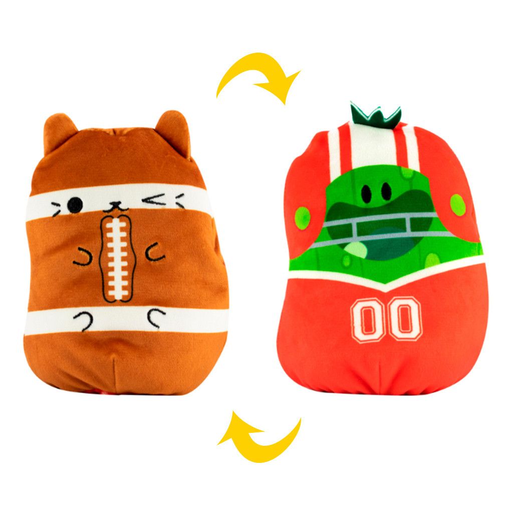 М'яка іграшка Cats vs Pickles 2 в 1 – Котик та огірок Спортсмени (CVP2200-3) - зображення 4