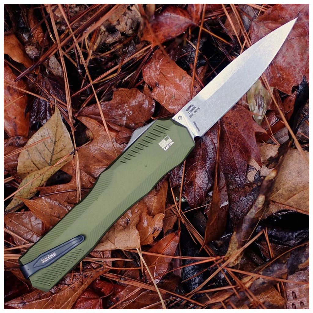 Ніж Kershaw Livewire SW Olive (9000OL) - зображення 6