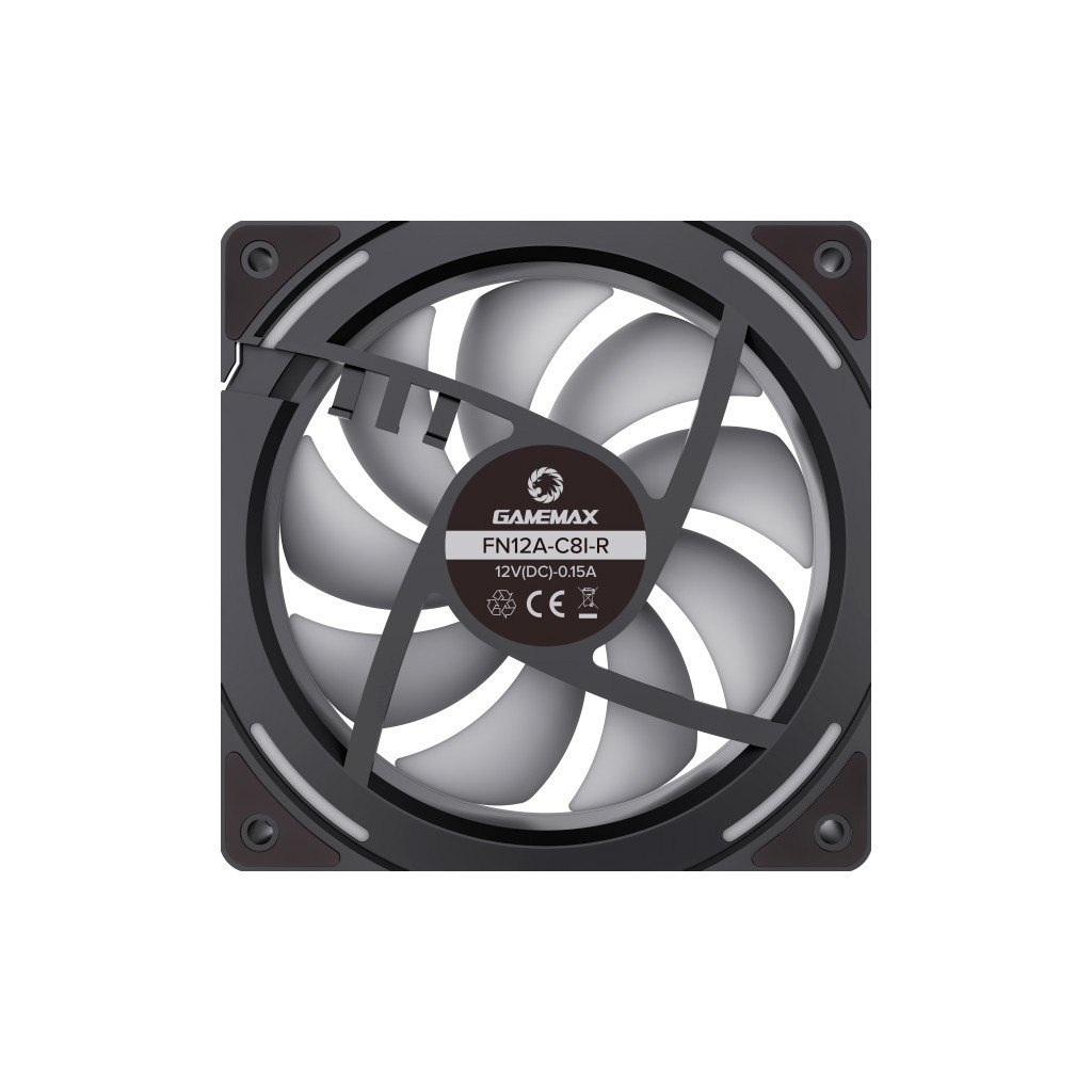 Кулер до корпусу Gamemax KF300R BK - зображення 5