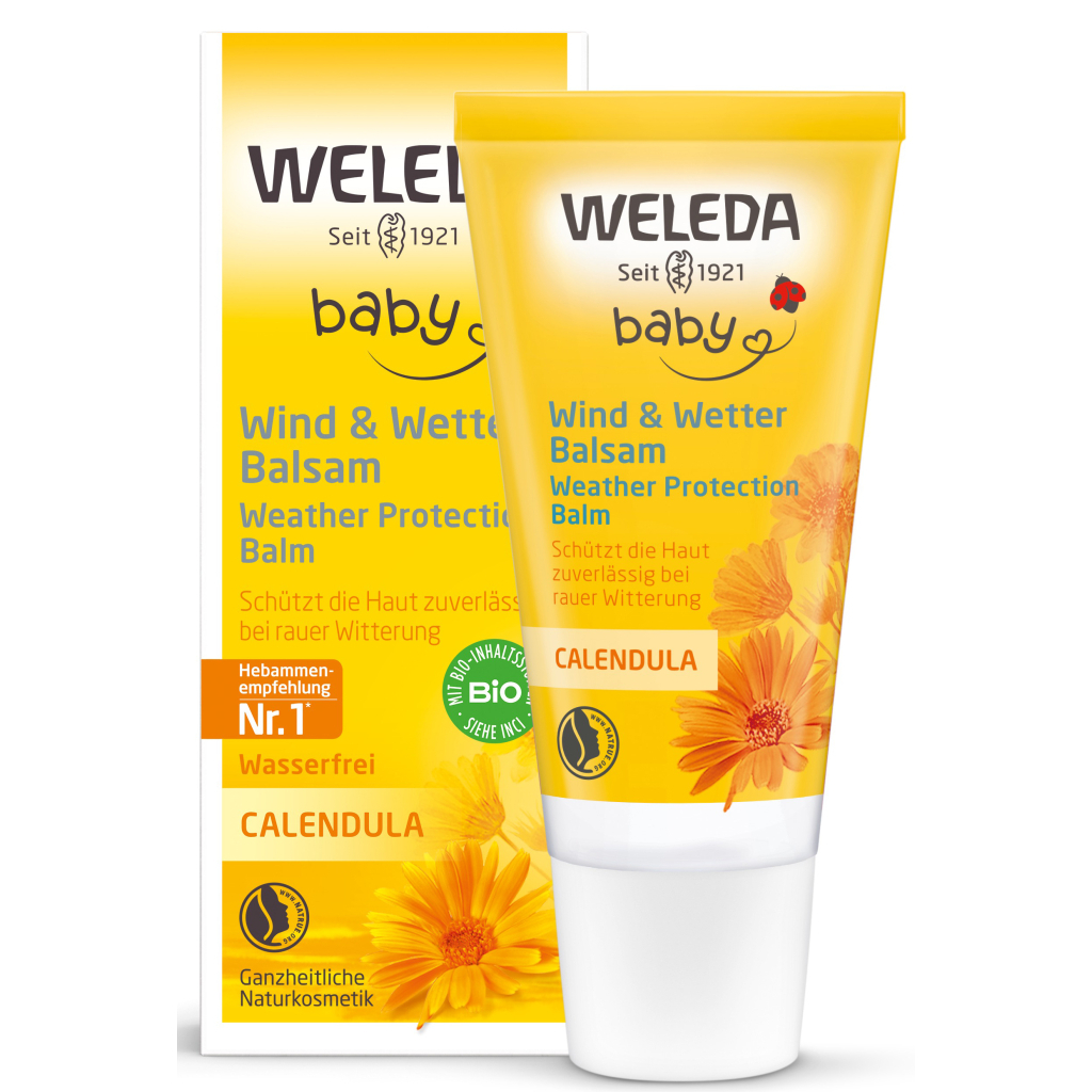 Бальзам для дітей Weleda Календула Від вітру і холоду 30 мл (4001638523196) - изображение 1