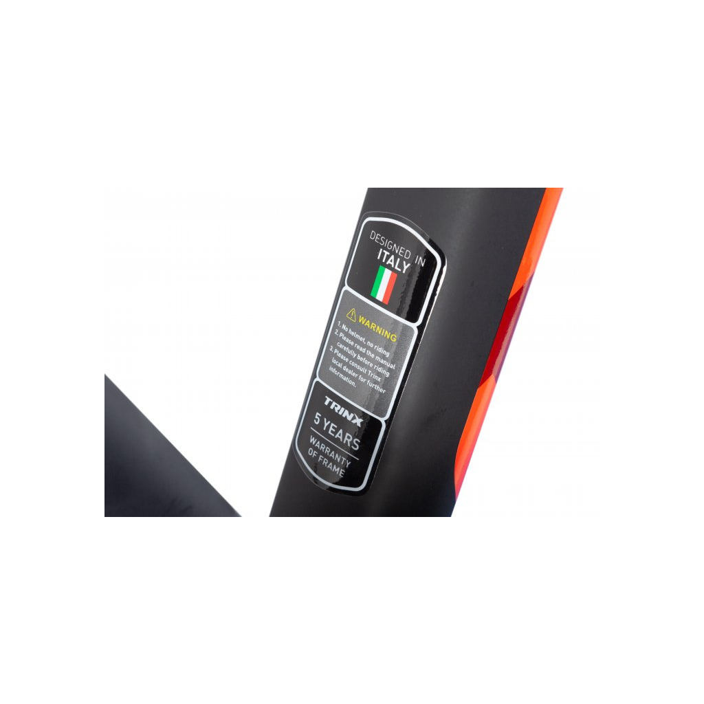 Велосипед Trinx X1 Pro 29" рама-17" Matt-Black-Red-White (X1Pro.17MBRW) - зображення 3