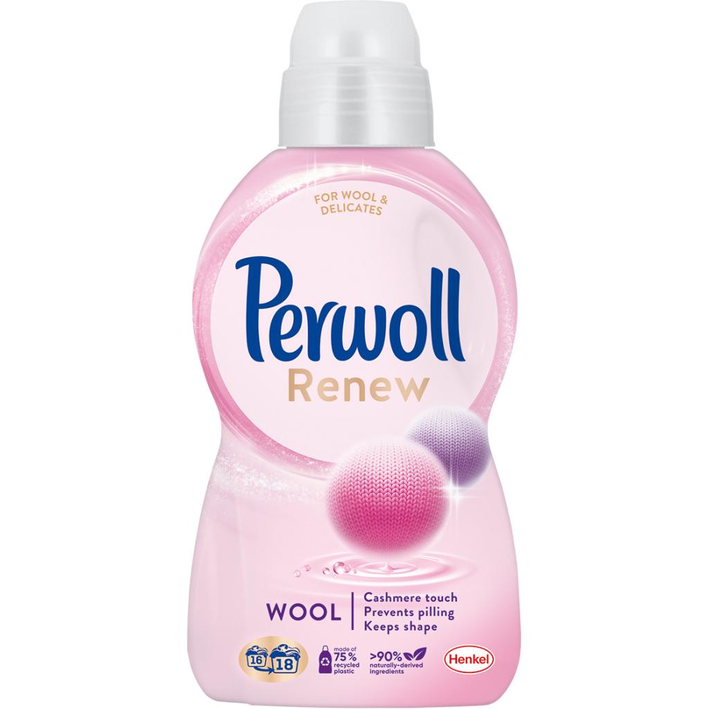 Гель для прання Perwoll Renew Wool для вовни, шовку та делікатних тканин 990 мл (9000101579994) - изображение 1