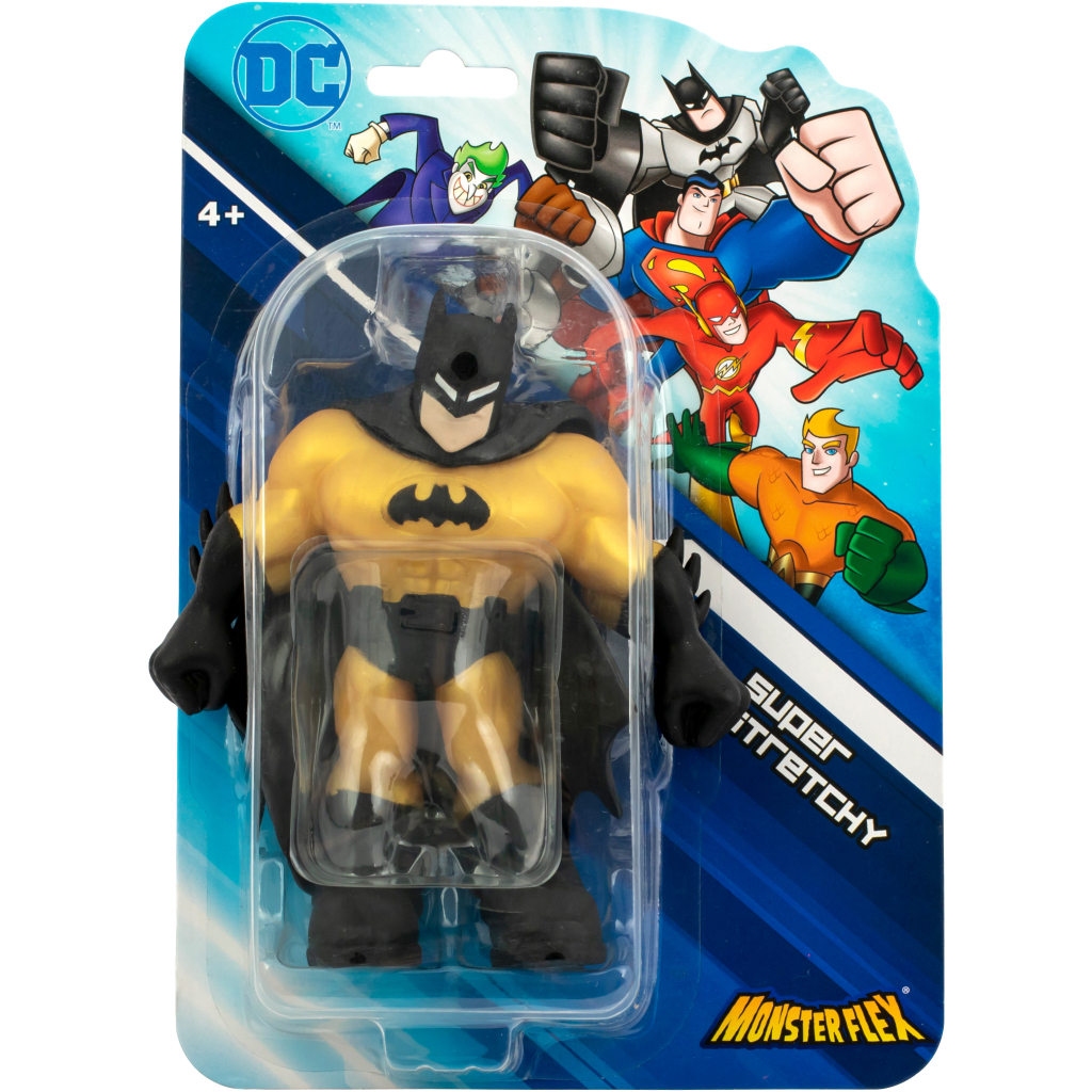 Антистрес Monster Flex Розтягуюча іграшка Монстри-Супергерої Бетмен Золотий 15 см (94001_Бетмен Золотий) - зображення 2