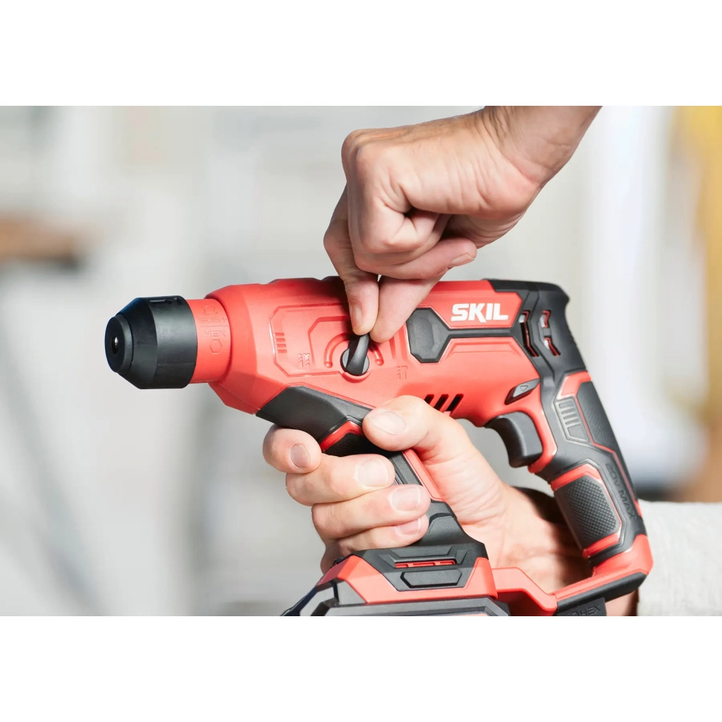 Перфоратор Skil акумуляторний 3810 CA (без АКБ та ЗП) (RH1E3810CA) - изображение 8