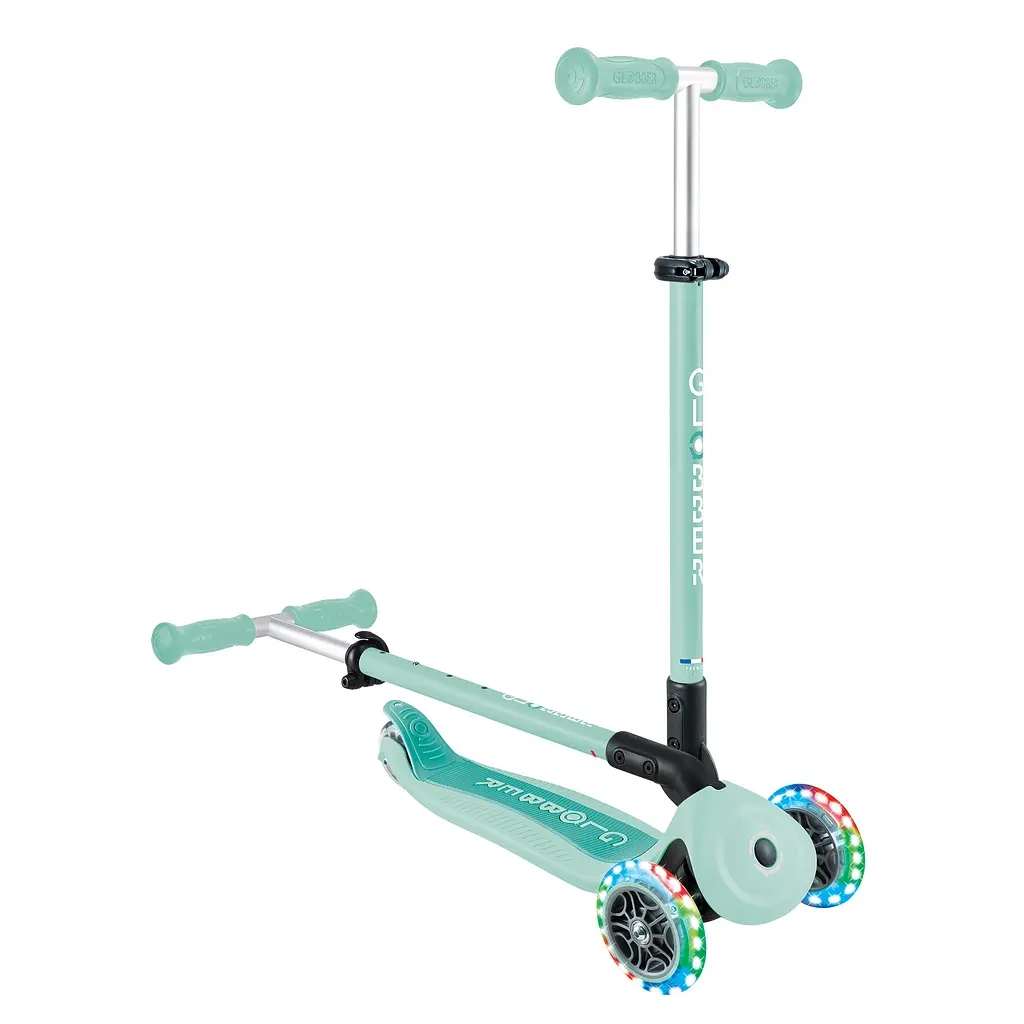 Самокат Globber серії Go Up Active 360 м'ятний Колеса з підсвічуванням (749-206) - зображення 8
