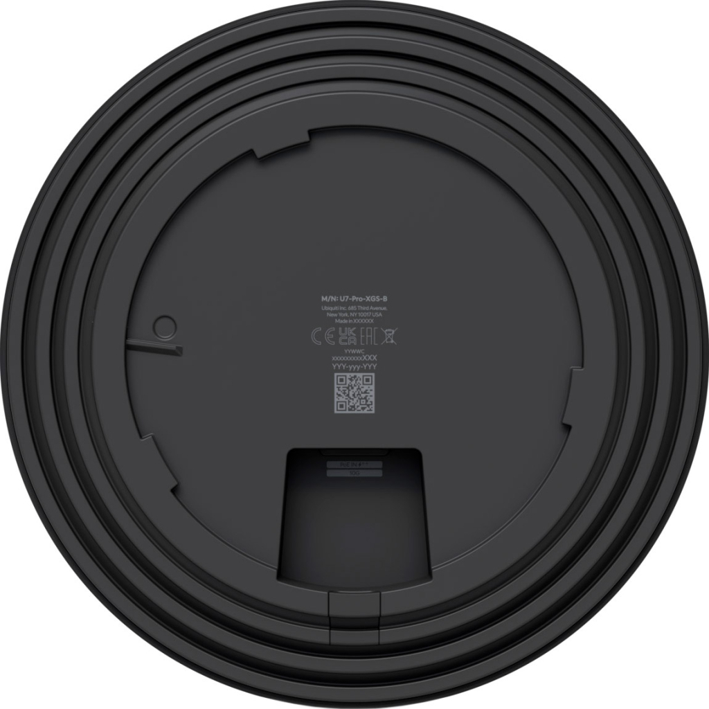 Точка доступу Wi-Fi Ubiquiti U7 Pro XGS (U7-Pro-XGS-B) - изображение 5