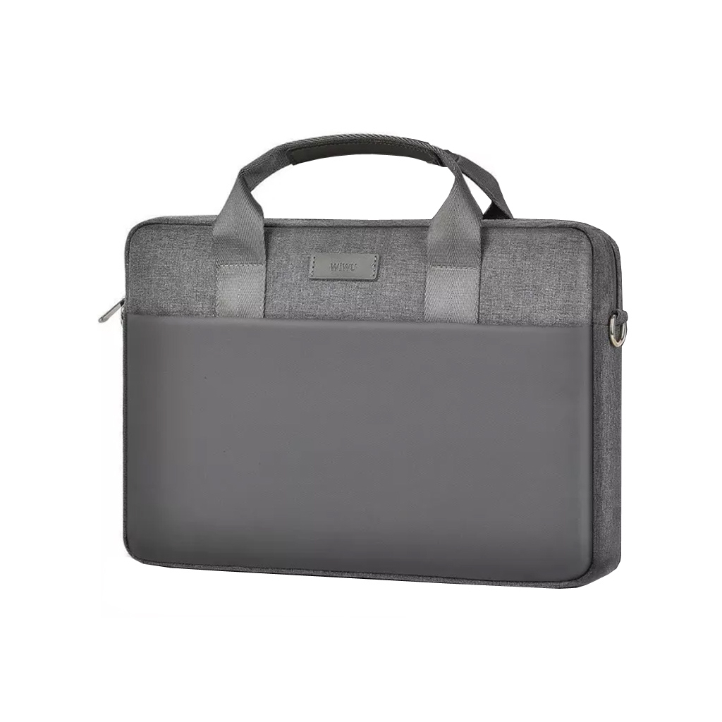 Сумка для ноутбука WIWU 14,2 MacBook Minimalist Pro Laptop Sleeve; black (47415) - зображення 1