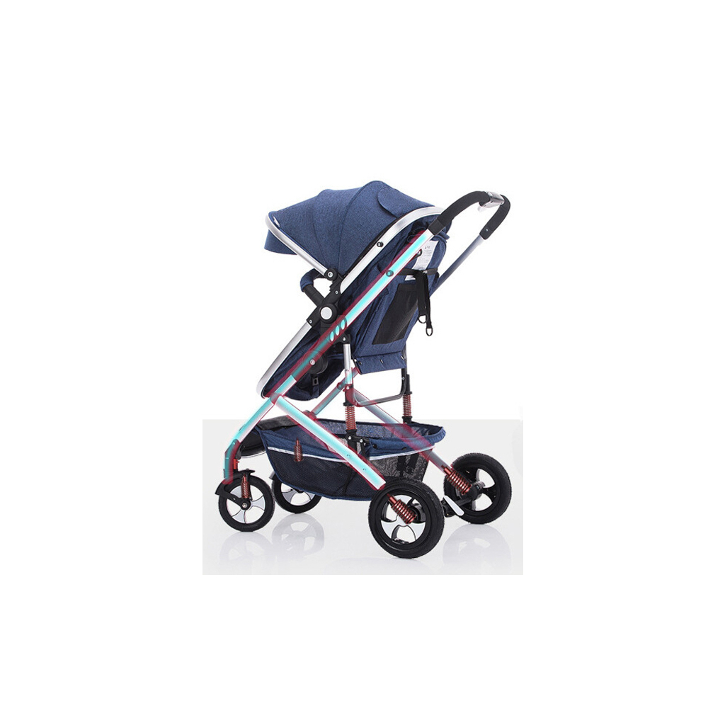 Коляска Jiaobei трансформер High landscape Gray (821487) - зображення 4