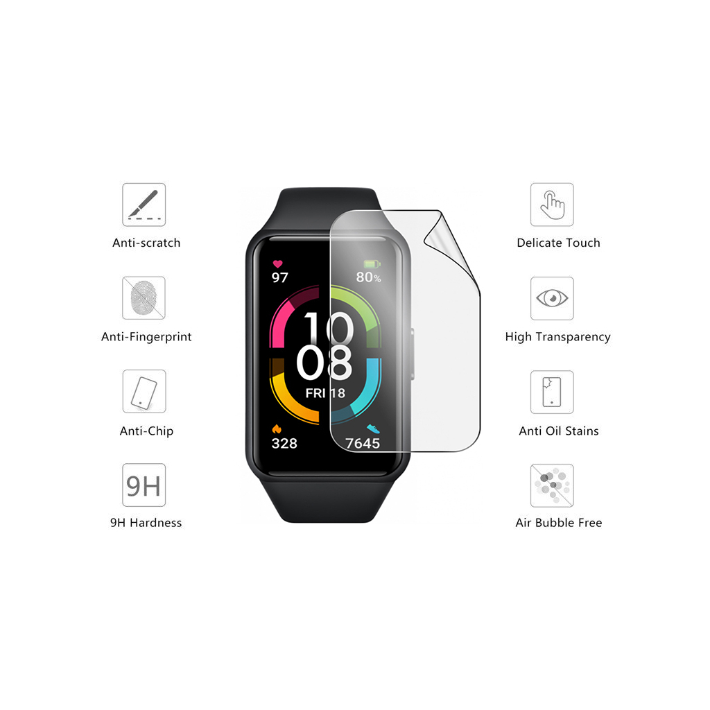 Скло захисне Drobak glass-film Ceramics Honor Band 6 (313149) - зображення 2