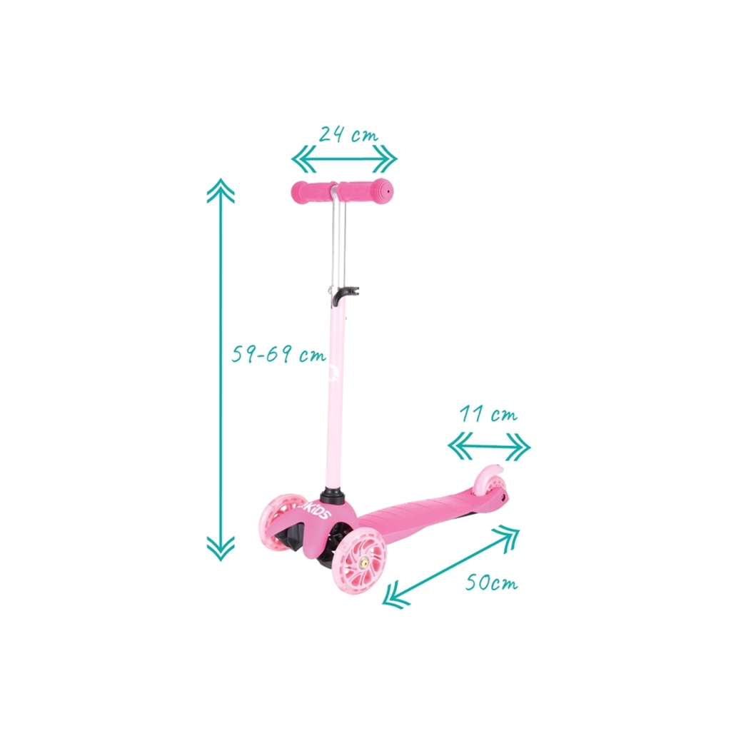 Самокат Qkids Lumis Pink (HUBA00006) - зображення 6