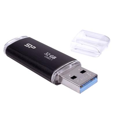 USB флеш накопичувач Silicon Power 32GB Blaze B02 Black USB 3.0 (SP032GBUF3B02V1K) - зображення 2