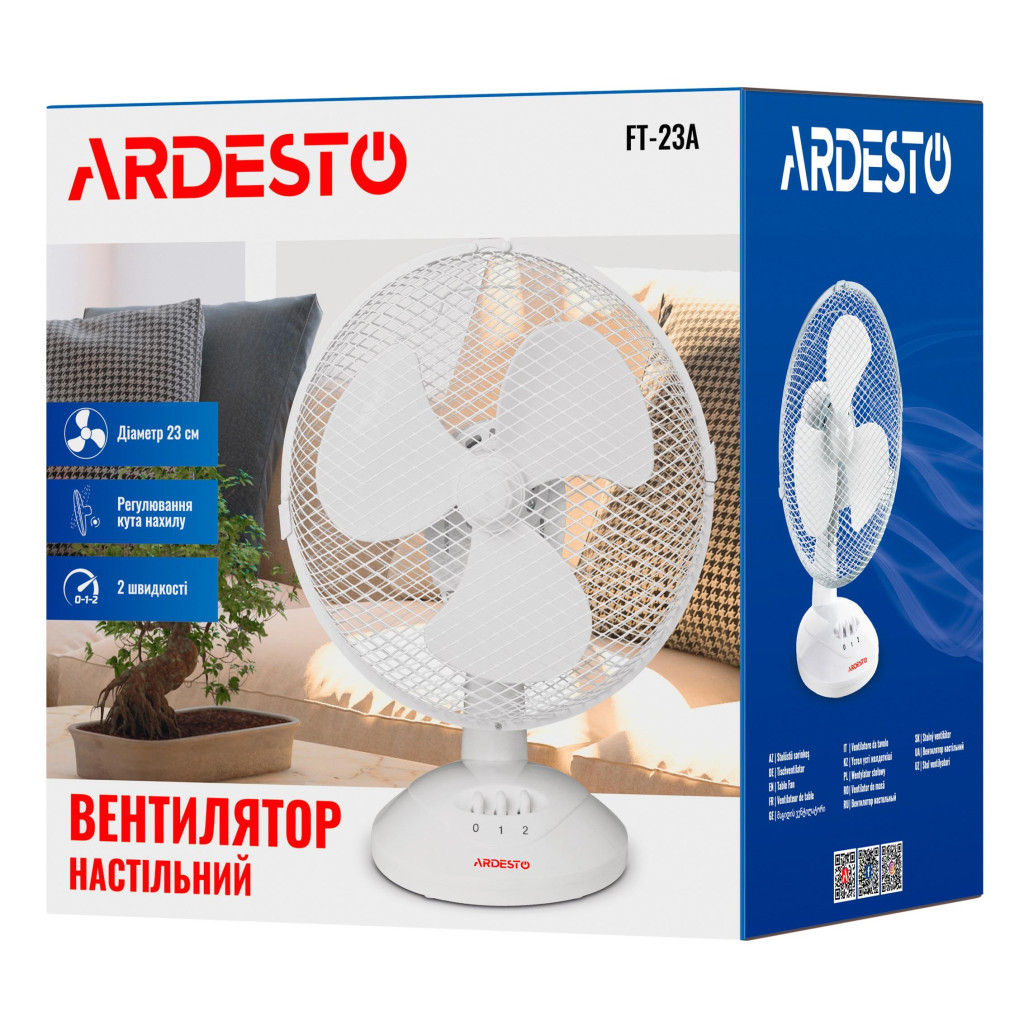 Вентилятор Ardesto FT-23A - зображення 10