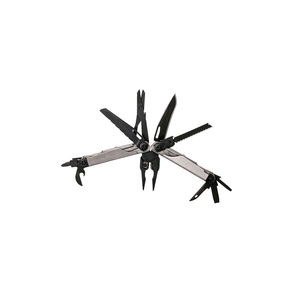 Мультитул Leatherman Surge BLACK&SILVER, чохол MOLLE, картонна коробка (832462) - зображення 2