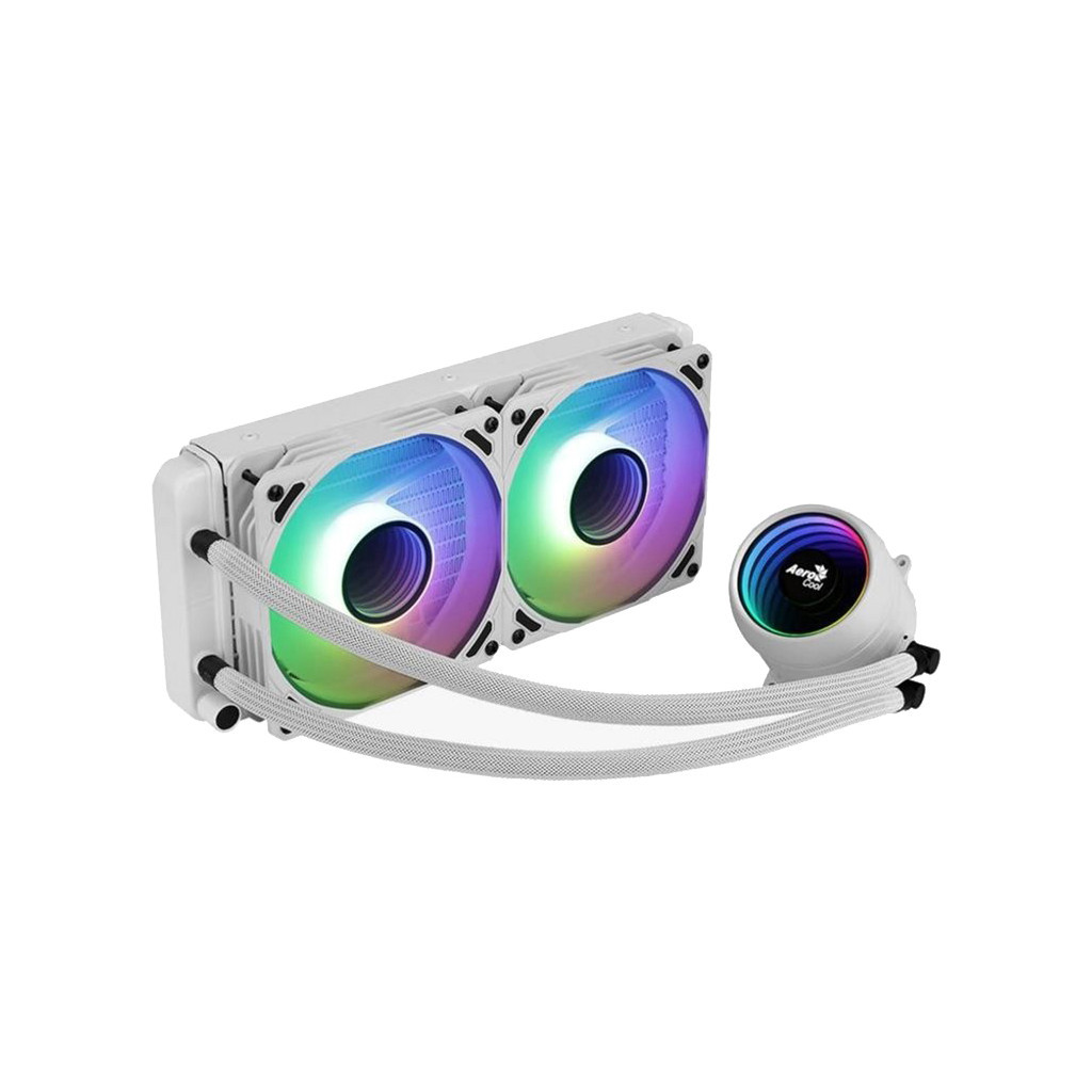 Система рідинного охолодження AeroCool Mirage L240 WH (ACLA-MR24127.73) - зображення 1