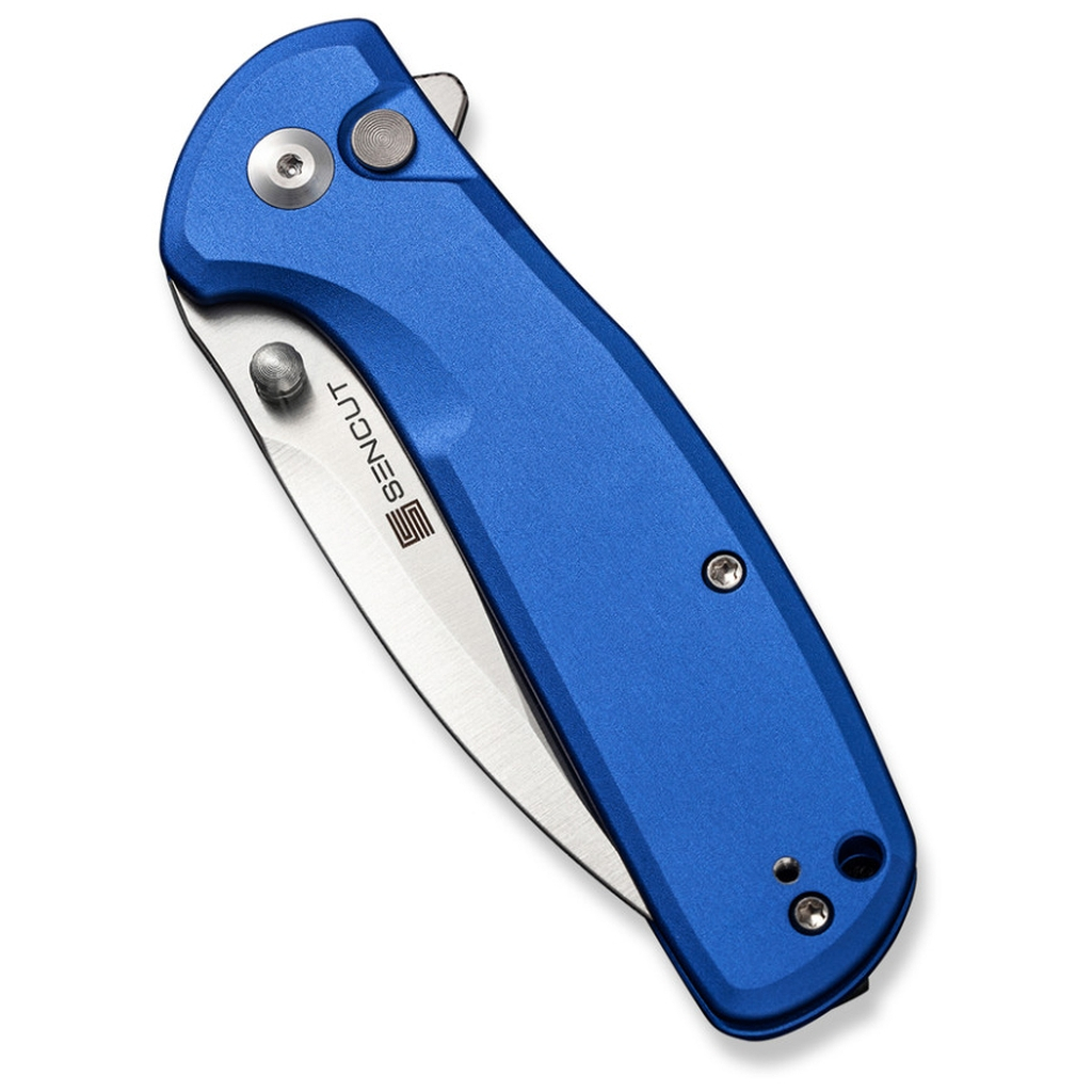 Ніж Sencut ArcBlast, Blue Aluminum, Satin (S22043B-3) - зображення 6