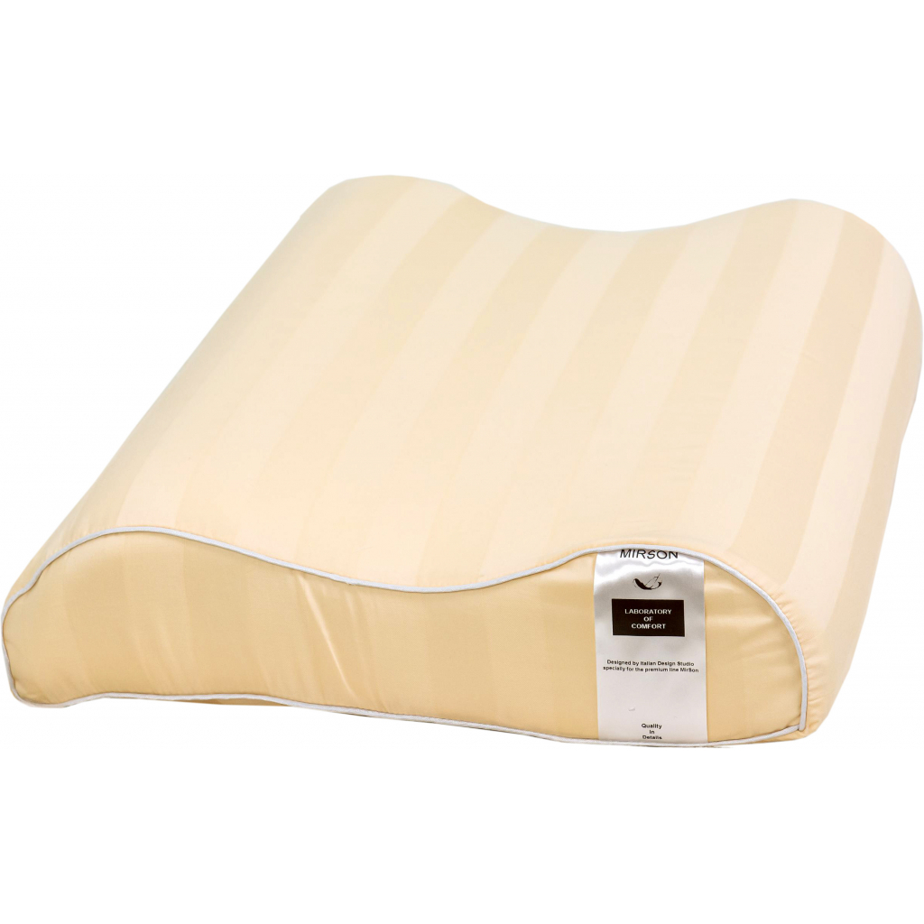 Подушка MirSon ортопедична 6023 Noble stripe Carmela Aero 58х40х10.5 (2200003261271) - зображення 1