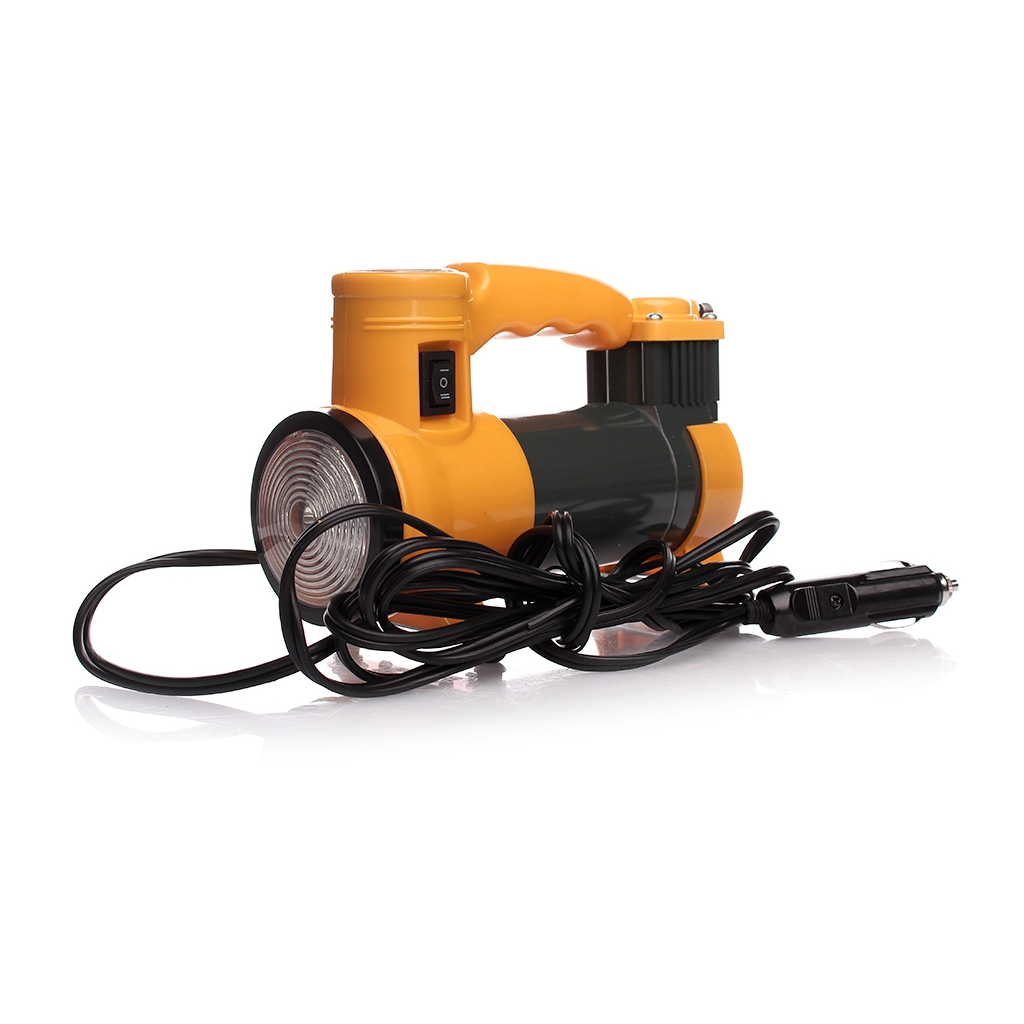 Автомобільний компресор СИЛА СТАНДАРТ з ліхтарем 35л/хв, 7 Атм (900406) - изображение 2