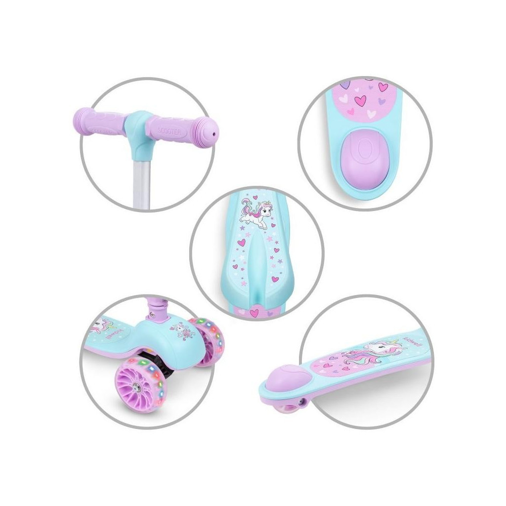 Самокат Kidwell Rimba Unicorn (HUBARIM01A1) - зображення 8