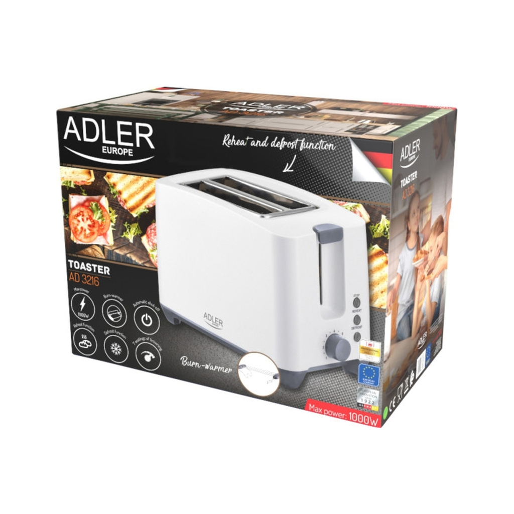 Тостер Adler AD 3216 - зображення 5