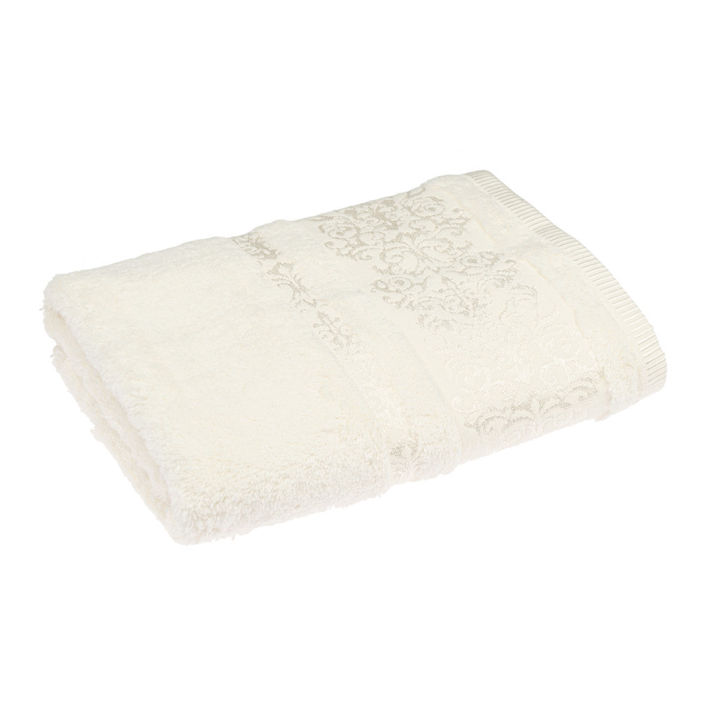 Рушник Home Line махровий Bamboo кремовий 50х90 см (127250) - изображение 1